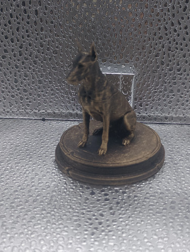 Doberman dog bust 7cm - dog,