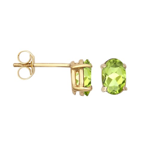 Stud earrings 9ct - earrings, yellow