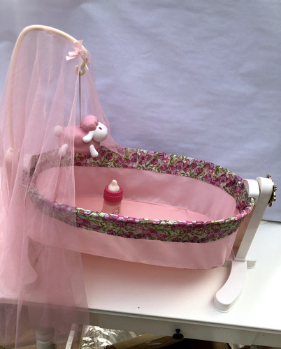 Baby annabell rocking cot with - baby,