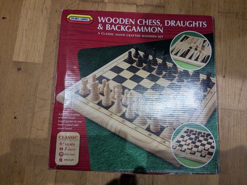 Chess checkers droughts and - chess,