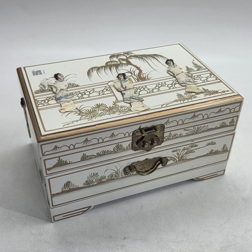 Chinese white lacquered - chinese,