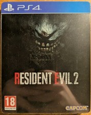 Ps4 Sony PlayStation 4 Game Resident Evil 2 Game Remake Boxed Steelbook
