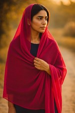 Premium Quality Chiffon Dupatta in Plain color scarf Hijab Ramdan Eid Casual