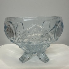Vintage Clear Pressed Glass