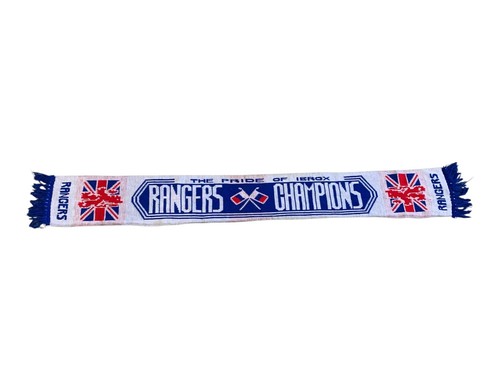 Rangers retro football - football, scarf