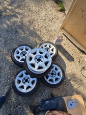 ford motorsport Brooklands style 15" 7 spoke alloys and 25mm spacers 
