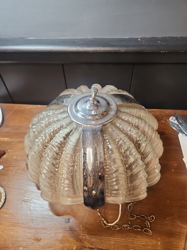 Art deco shell ceiling light - deco,