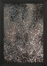 Silver Glitter 1 Framed Wall