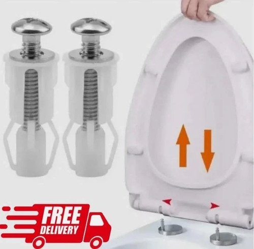 2pcs toilet seat hinges - 2pcs,