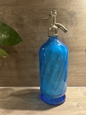 Siphon Blue Glass Antique