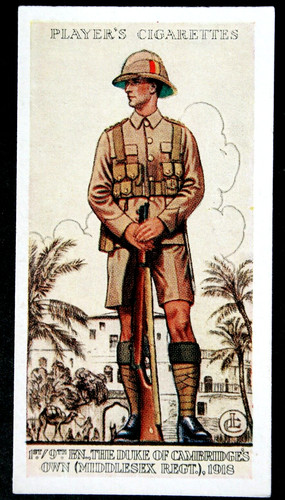 Middlesex regiment world war - middlesex,