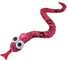 PINK SNAKE  - Dog Toy  - Soft