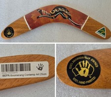 Boomerang 25cm hand - boomerang, painted