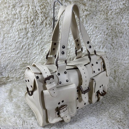 Mulberry roxanne handbag white - roxanne,