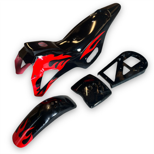 Black red minimoto mini moto - mini,