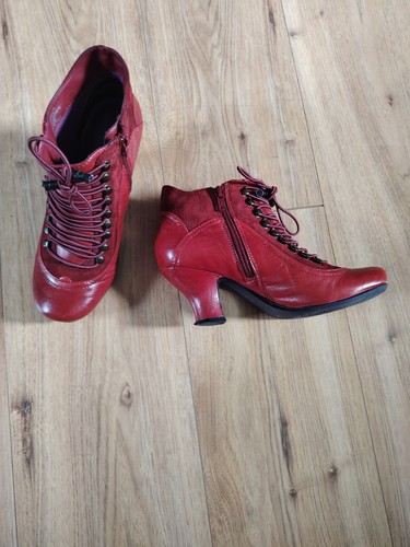 Hush puppies red leather - hush,
