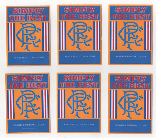 100 glasgow rangers x - 100,