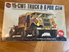 Airfix 15cwt Truck & 6 PDR.Gun