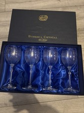 Bohemia Crystal Set Of 4 Wine