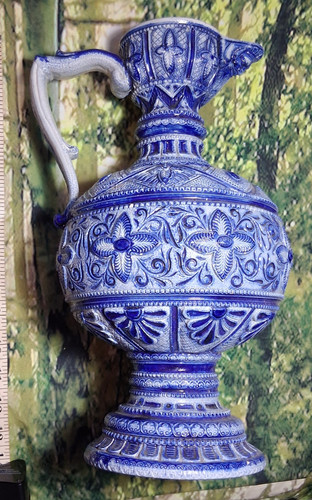 Vintage colbot blue white - blue, &