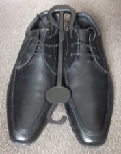 Tu Sole Comfort Black Lace Up Shoes Men's Size 8 - New Without Box