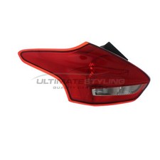Ford Focus Rear Light Mk3 2014-2018 Hatchback Tail Lamp Lens Passenger Side