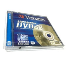 1 x Verbatim 43574 16x DVD+R