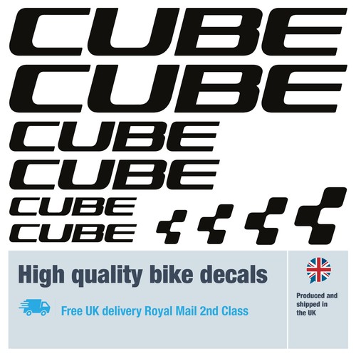 Cube bike decals - mast),