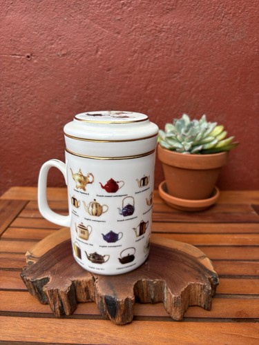 Porcelain ceramic tea infuser - porcelain,