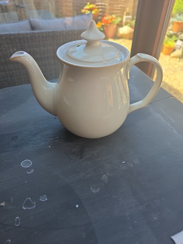 Denby linen teapot - denby,