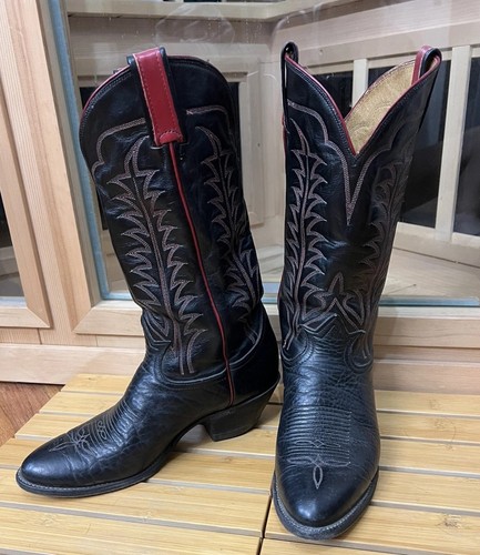 Vintage tony lama black with - lama,