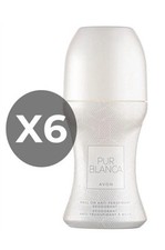 Avon Pur Blanca Roll-On Anti-Perspirant Deodorant X 6