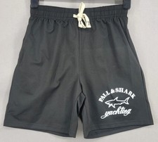 Paul & Shark Yachting Shorts Size S Black Pockets 