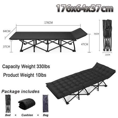 Single folding bed camping - single,