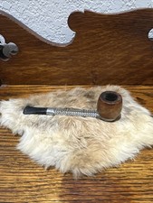 Dr. Grabow Viking Chrome Aluminum Tobacco Pipe Screw-On Bowl Billiard Metal Stem