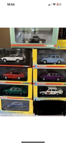 Triumph car models - 1/43, by