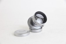 Rare Leica Summitar 5cm F/2 Lens WWII 1939 LTM F/12.5 10 Blade Version With Caps