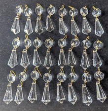 24 4.5cm Vintage Crystal Glass