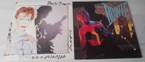 David bowie two vinyl albums - david,