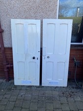 Pair Antique Victorian Cottage