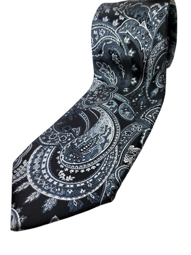 Van heusen men tie black - van,