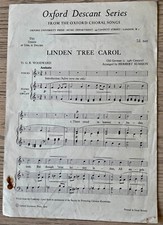 LINDEN TREE CAROL SHEET MUSIC