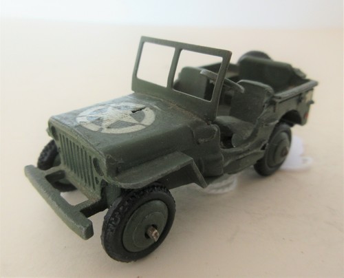 Dinky toys army jeep - army,