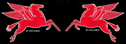 Mobil pegasus patch badge - patch,