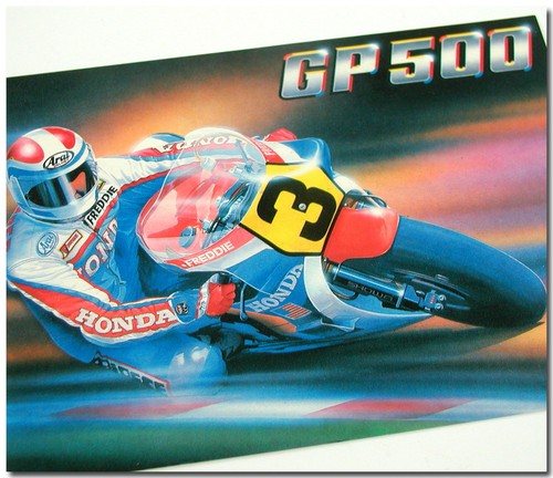 Gp500 postcard freddie - freddie, spencer