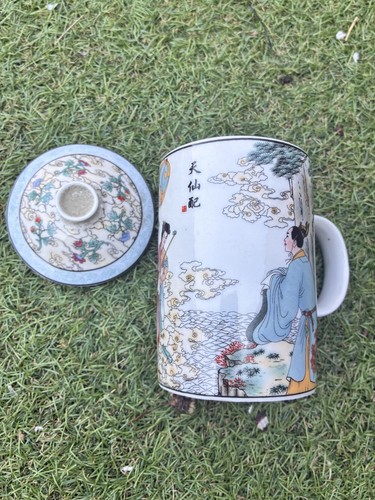 Chinese porcelain lidded - chinese,