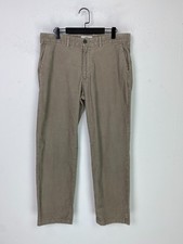 M&S Beige Plain Corduroy