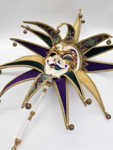 Vintage venetian joker - venetian, jester