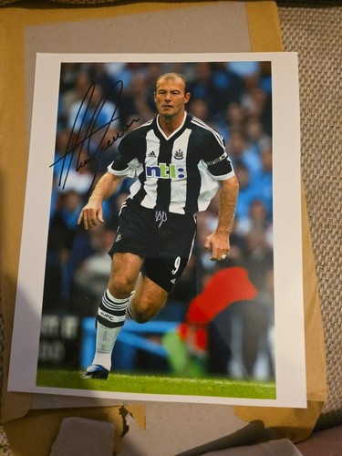 Alan shearer auto signed - auto, photo