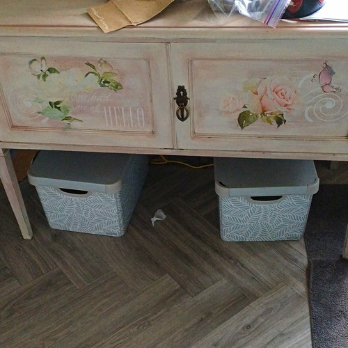 Shabby chic sideboard and - shabby,